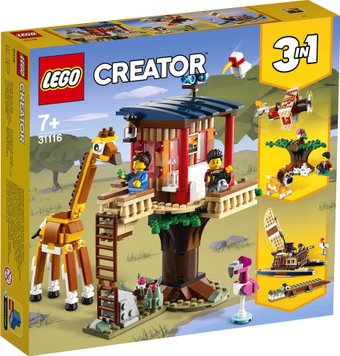 Конструктор LEGO Creator 31116 Домик на дереве для сафари