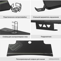 Геймерский стол Eureka Ergonomic ERK-IM6301-BK