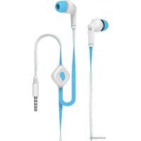 Наушники MediaGadget DA-X100HS (белый/синий)