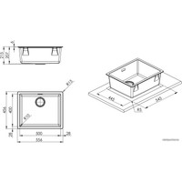 Кухонная мойка Smeg VZP56DV