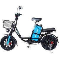 Электровелосипед AVM E-Alfa Fat Travel (черный)