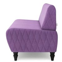 Диван Mio Tesoro Буно (велюр/фиолетовый №18)