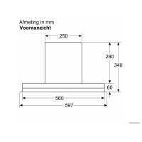 Кухонная вытяжка Bosch DBB67AM60