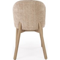 Стул Halmar Basso (бежевый/орех светлый)