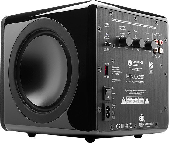 Проводной сабвуфер Cambridge Audio Minx X201 (черный)