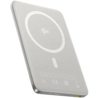 Внешний аккумулятор Baseus PicoGo AM41 Ultra-Slim Qi2 Magnetic Power Bank 10000mAh (титановый)