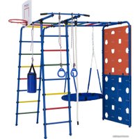 Детский спортивный комплекс Формула здоровья Street 2 (салатовый/радуга)