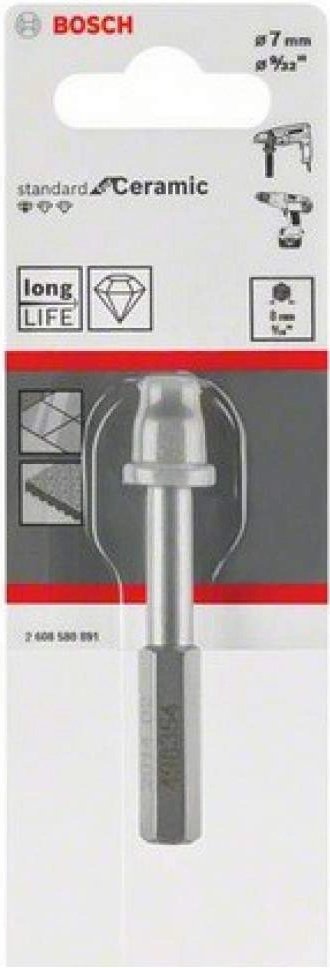 

Сверло Bosch Standard for Ceramic 2608580891