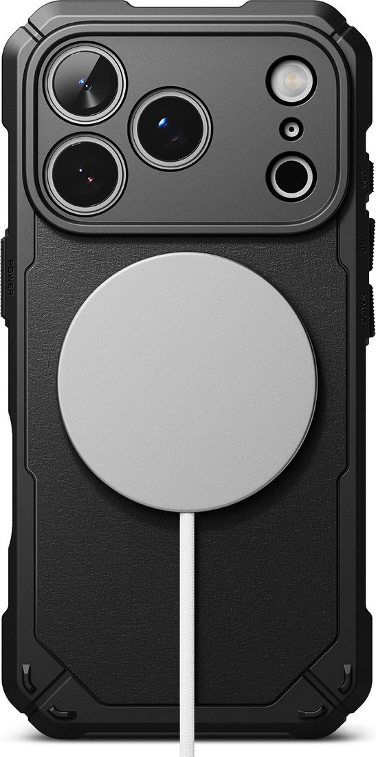 Чехол для телефона Ringke Rugged Gear Magnetic для iPhone 17 Pro (Black)