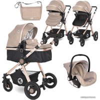 Универсальная коляска Lorelli Alexa (3 в 1, pearl beige)