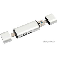 Карт-ридер USBTOP USB3.1 Type-C - TF/SD/microUSB/USB3.0