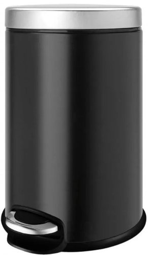Мусорное ведро WeltWasser WW Erfie BL 30L (черный матовый)