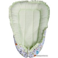 Постельное белье BamBola 296 (слоненок, белый/зеленый) в Могилеве