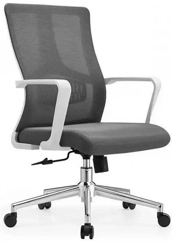 

Офисное кресло SitUp Cube white chrome (сетка grey/grey)