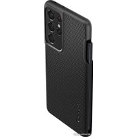 Чехол для телефона Spigen Liquid Air (Pen Edition) для Galaxy S21 Ultra ACS02831 (черный)