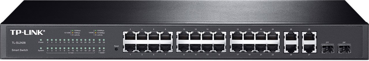 

Настраиваемый коммутатор TP-Link TL-SL2428