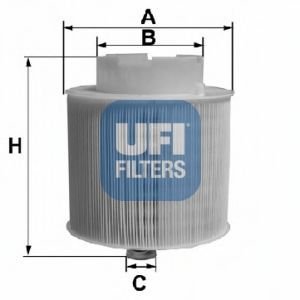 

Воздушный фильтр UFI 2759800