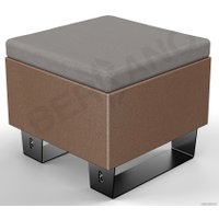 Скамейка Berkano Brick 60 230_016_36 (коричневый/графитовый)