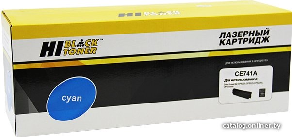 Картридж Hi-Black HB-CE741A (аналог HP CE741A)