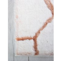 Ковер для жилой комнаты Pixel Rabbit Carving PX4003-STAN-CREAM-TERRA (0.8x1.5)