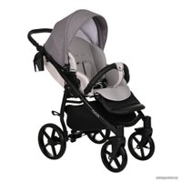 Универсальная коляска Tutis Novo (2 в 1, 043, pearl metalic/grey reflective print)