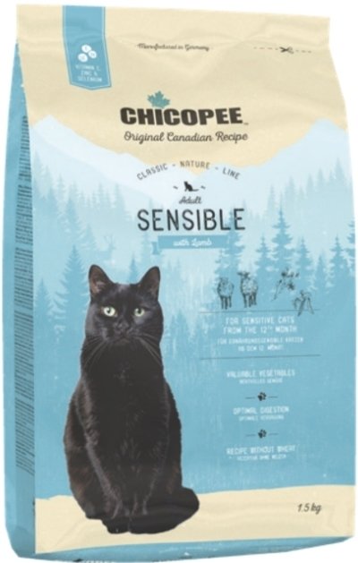 

Сухой корм для кошек Chicopee CNL Sensible 1.5 кг