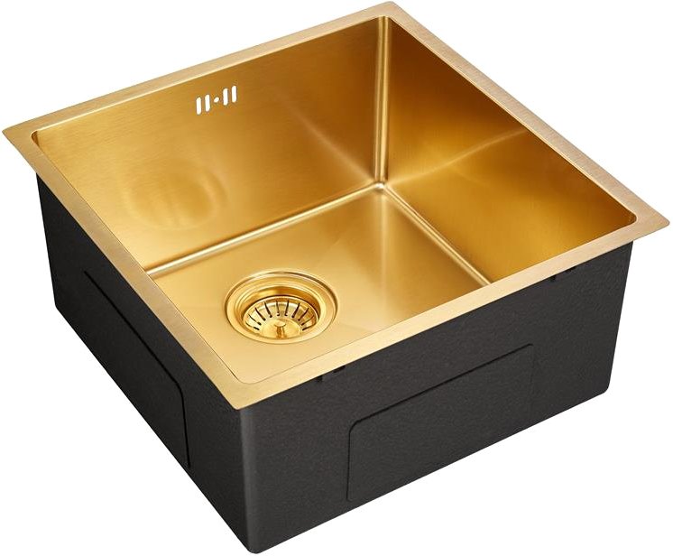 

Кухонная мойка Emar EMB-112 PVD Nano Golden