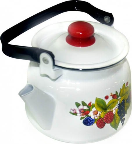 

Чайник без свистка Сибирские товары С2714.3 (белый)