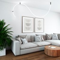 Гибкий неон Elektrostandard 24V 12W 336Led 2835 IP20 4200K Full light круглый дневной белый, 3 м a063424