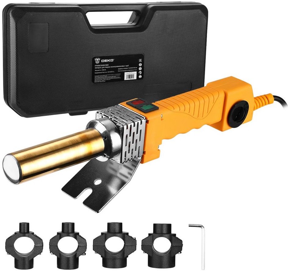 

Аппарат для сварки труб Deko PPWM2500W 085-3013 (кейс)