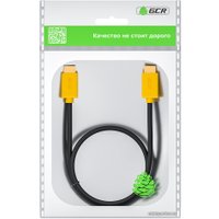 Кабель Greenconnect Russia GCR-HM441-15.0m HDMI - HDMI (15 м, желтый\черный)