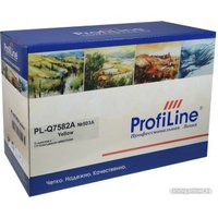 Картридж ProfiLine PL-Q7582A-Y (аналог HP Q7582A-Y)