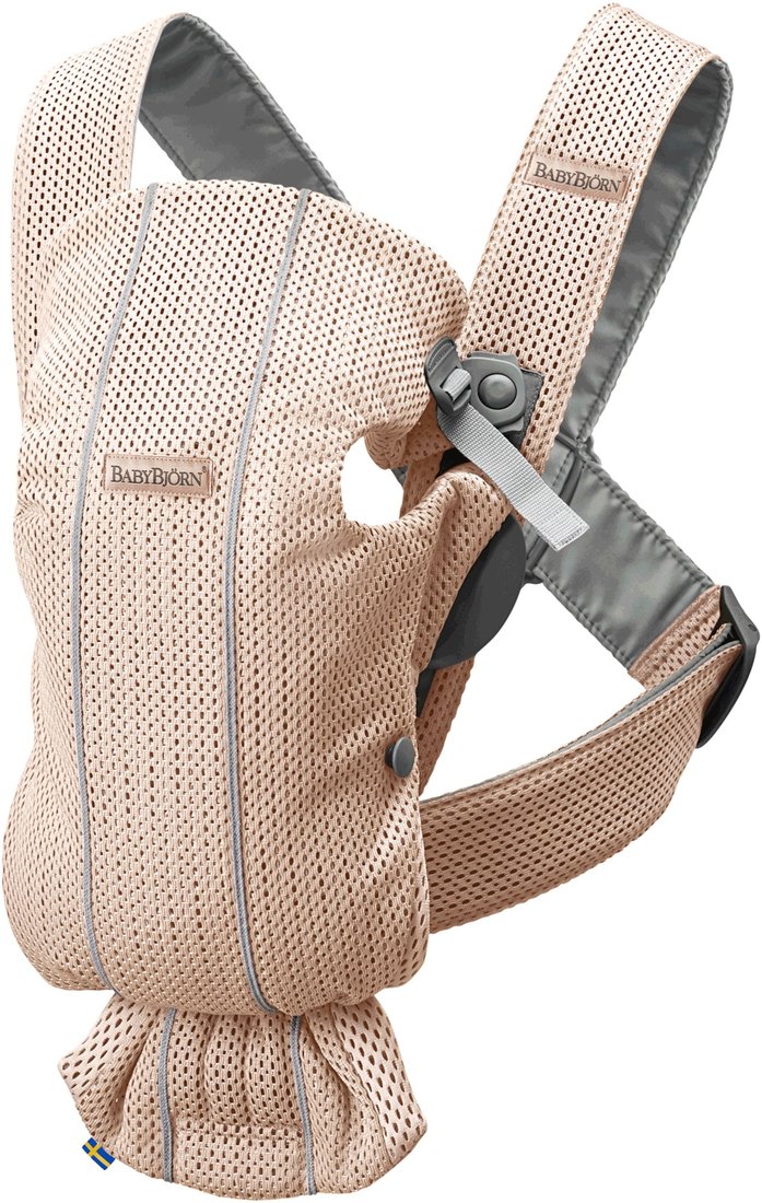 

Рюкзак-переноска BabyBjorn Mini 3D Mesh (жемчужно-розовый)