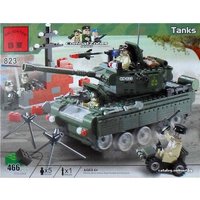 Конструктор Enlighten 823 Военный танк
