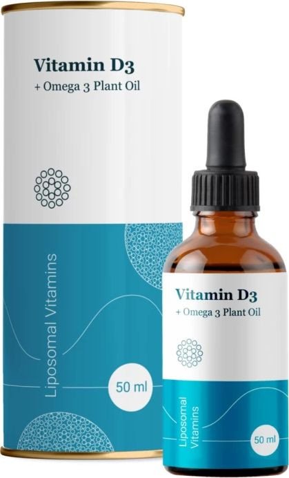 Витамины, минералы Liposomal Vitamins Liposomal Vitamins D3 + Omega 3 plant oil (50 мл)