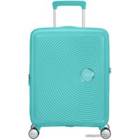 Чемодан-спиннер American Tourister Soundbox Poolside Blue 55 см