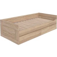 Кровать-тахта Mio Tesoro Сириус раздвижная 90x200 2.02.08.450.3 (дуб сонома)