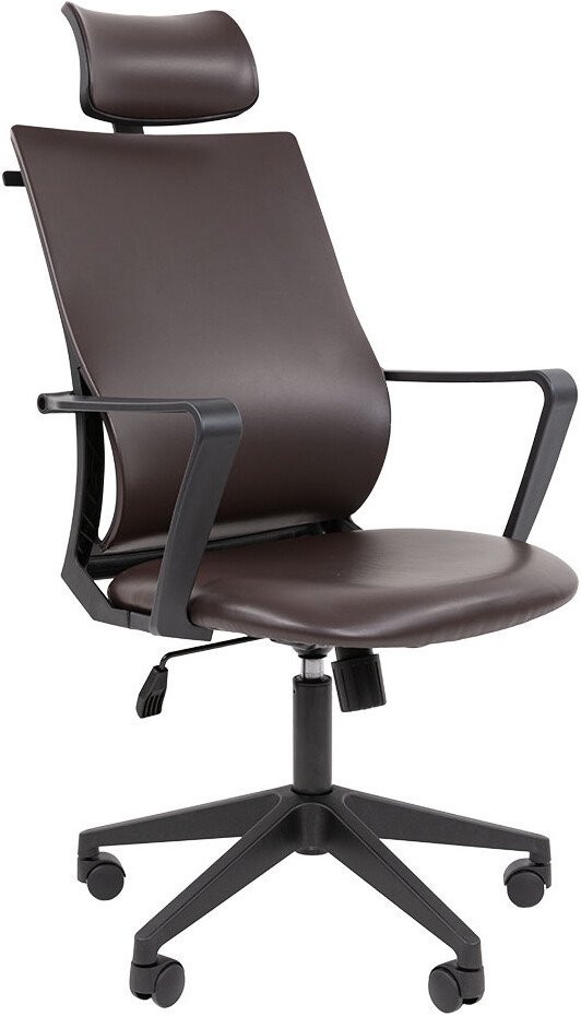 Офисное кресло CHAIRMAN 545 (экокожа коричневый)