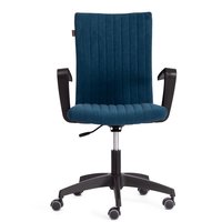 Офисное кресло TetChair Spark флок (синий)