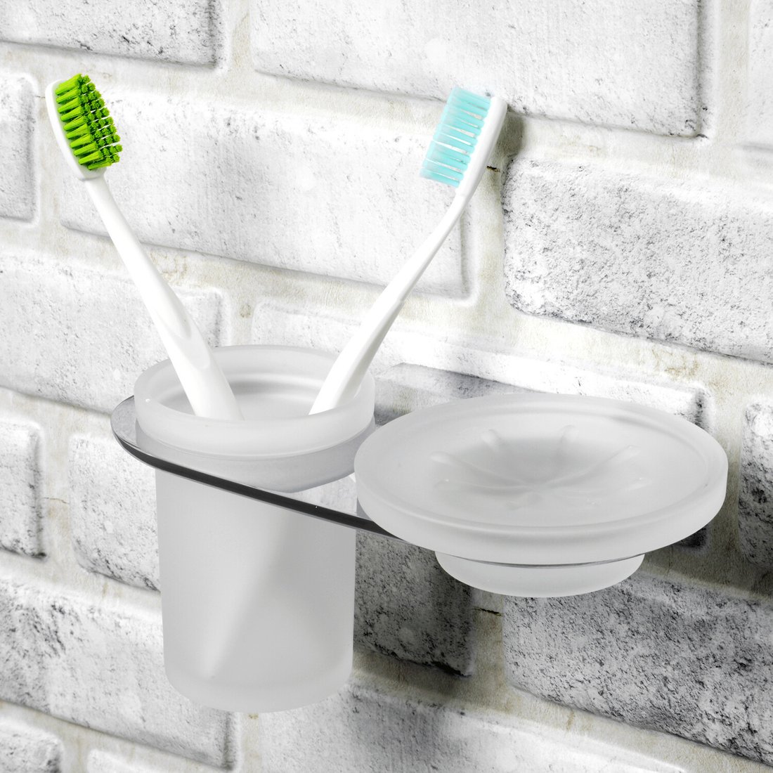 

Держатель для мыльницы и стакана Wasserkraft Kammel K-8326