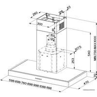 Кухонная вытяжка Faber Gemma PB SRM X A90 325.0556.044