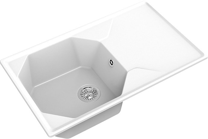 

Кухонная мойка GranFest GF-U-840L (иней)