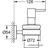 Дозатор для жидкого мыла Grohe Essentials 40448001 (хром)