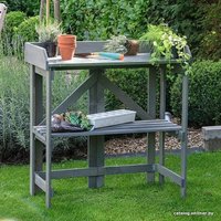 Подставка Диприз Столик складной с цинком Д.7456.3 (антрацит, сосна)