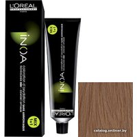 Крем-краска для волос L'Oreal Inoa 9.13 Очень светлый блондин пепельный золотистый