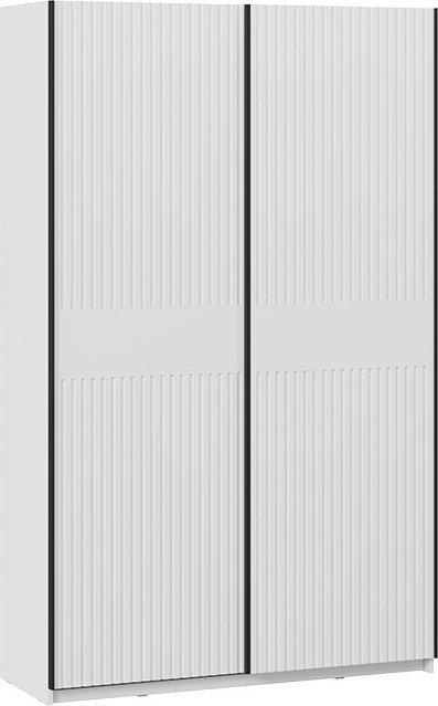 

Шкаф-купе Трия Оскар Хилтон Т2 1400 271055 (ручка черная/белый снег/белый матовый)