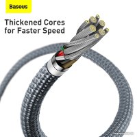Кабель Baseus Dynamic Series USB Type-C - Lightning (1 м, серый)