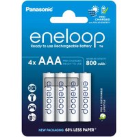 Аккумулятор Panasonic Eneloop AAA BK-4MCDE/4CP (4 шт)