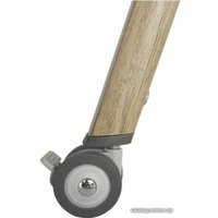 Приставная детская кроватка Tutti Bambini CoZee Luxe с колесами (oak/charcoal)