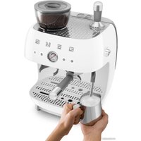 Рожковая кофеварка Smeg EGF03WHEU